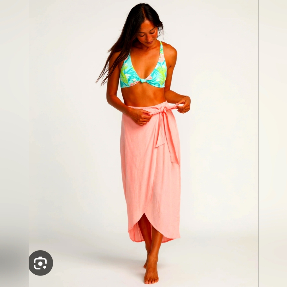NWT Honolua Surf Company Hi-hula Honey Midi Skirt Size M10
